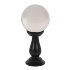 Eleanoras Small Clear Crystal Ball On Stand Crystal Balls
