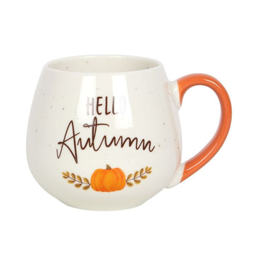 HELLO AUTUMN ROUNDED MUG Mugs from Eleanoras