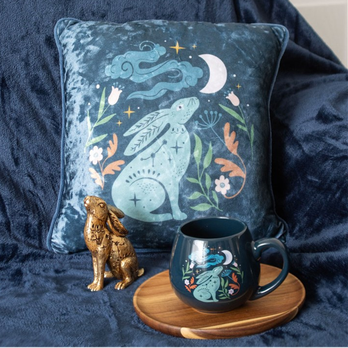 Eleanoras Midnight Hare Rounded Mug Mugs