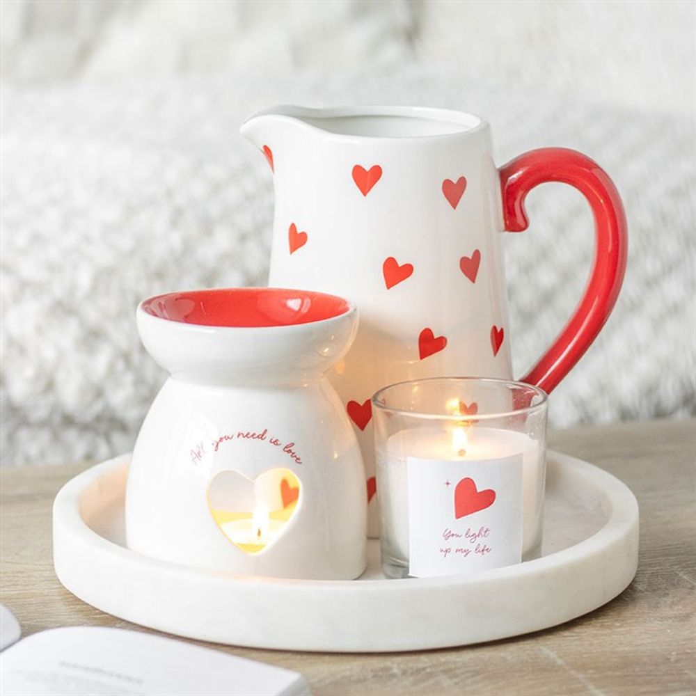 Eleanoras All You Need Is Love Heart Oil Burner Oil Burners