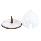 Eleanoras Winter Igloo Incense Cone Burner Incense Holders