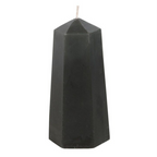 Eleanoras Protection Crystal Candle With Rough Black Obsidian Candles