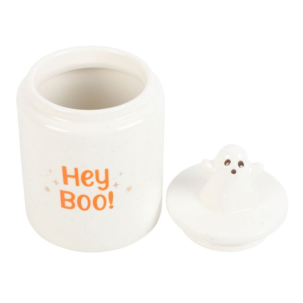 Eleanoras HEY BOO GHOST STORAGE JAR Canisters