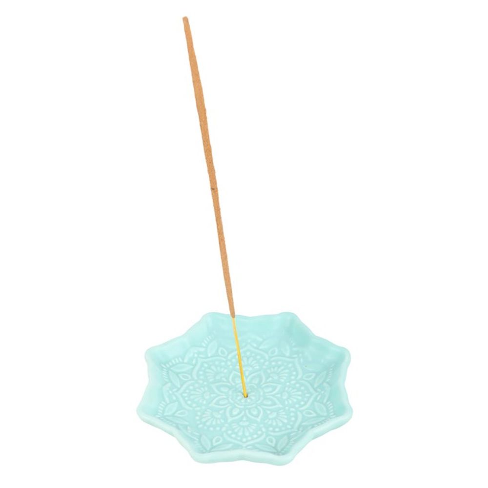 Eleanoras BLUE MANDALA INCENSE STICK HOLDER Incense Holders