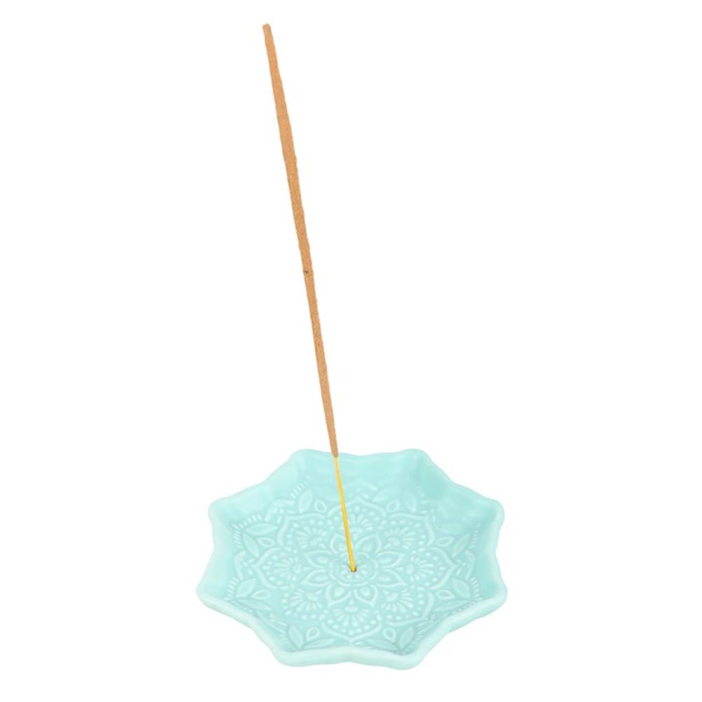 Eleanoras Blue Mandala Incense Stick Holder Incense Holders