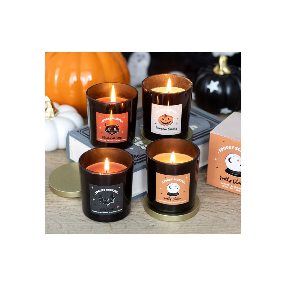 Eleanoras Bats Brew Midnight Mulberry Candle 