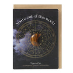 Eleanoras Out Of This World Tigers Eye Crystal Moon Greeting Card Crystals