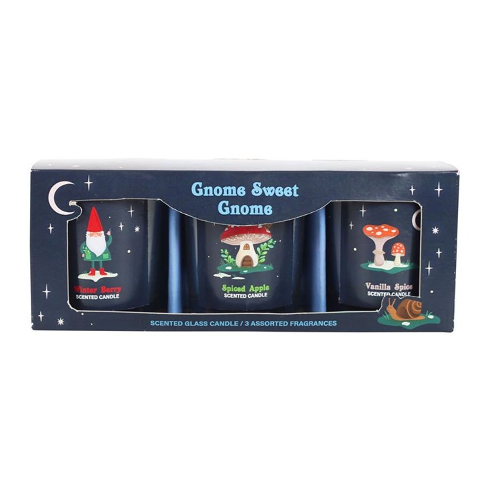 Eleanoras GNOME SWEET GNOME CANDLE TRIO Candles - Scented