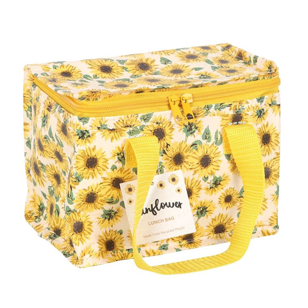 Eleanoras SUNFLOWER PRINT LUNCH BAG Lunch Bags