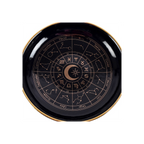 Eleanoras Black Astrology Wheel Trinket Dish 