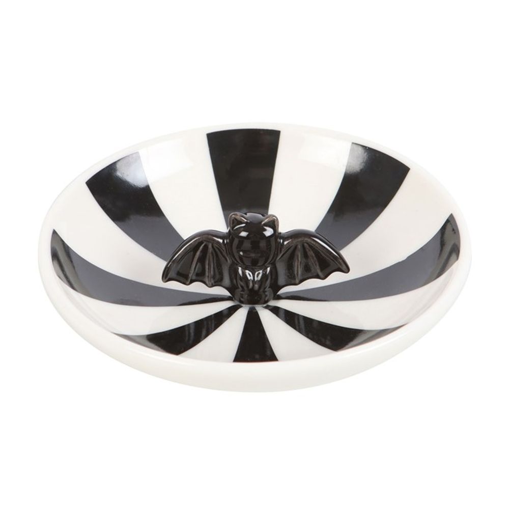Eleanoras Striped Bat Trinket Dish Jewellery Storage