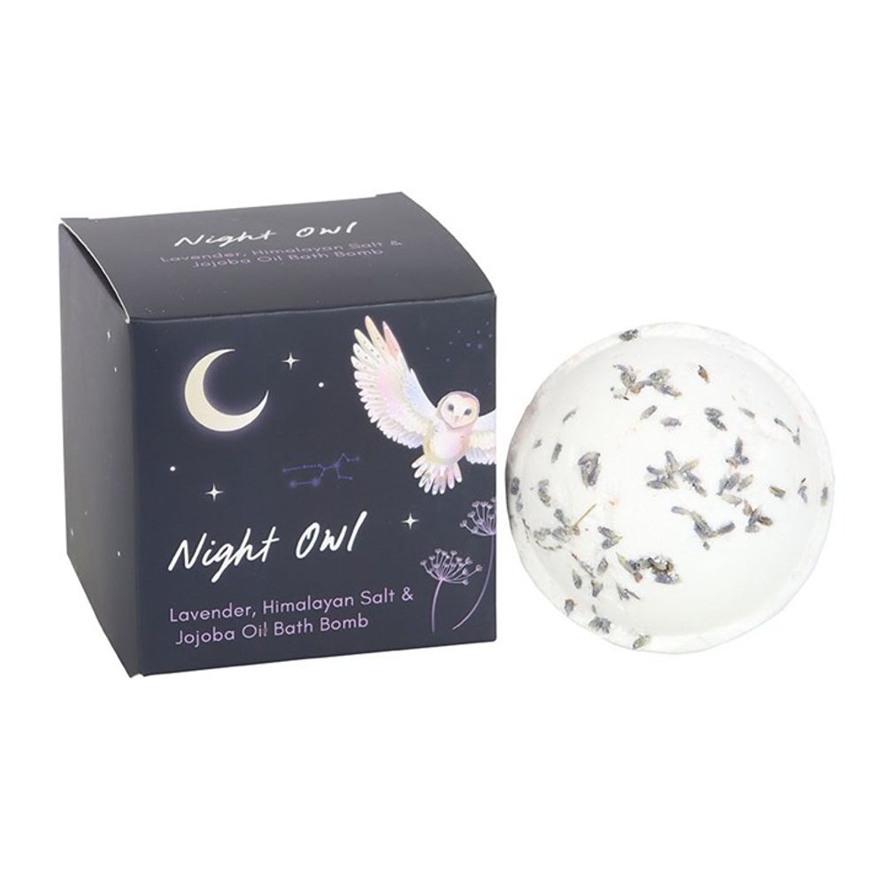 Eleanoras NIGHT OWL LAVENDER, HIMALAYAN SALT & JOJOBA BATH BOMB Bath Bombs