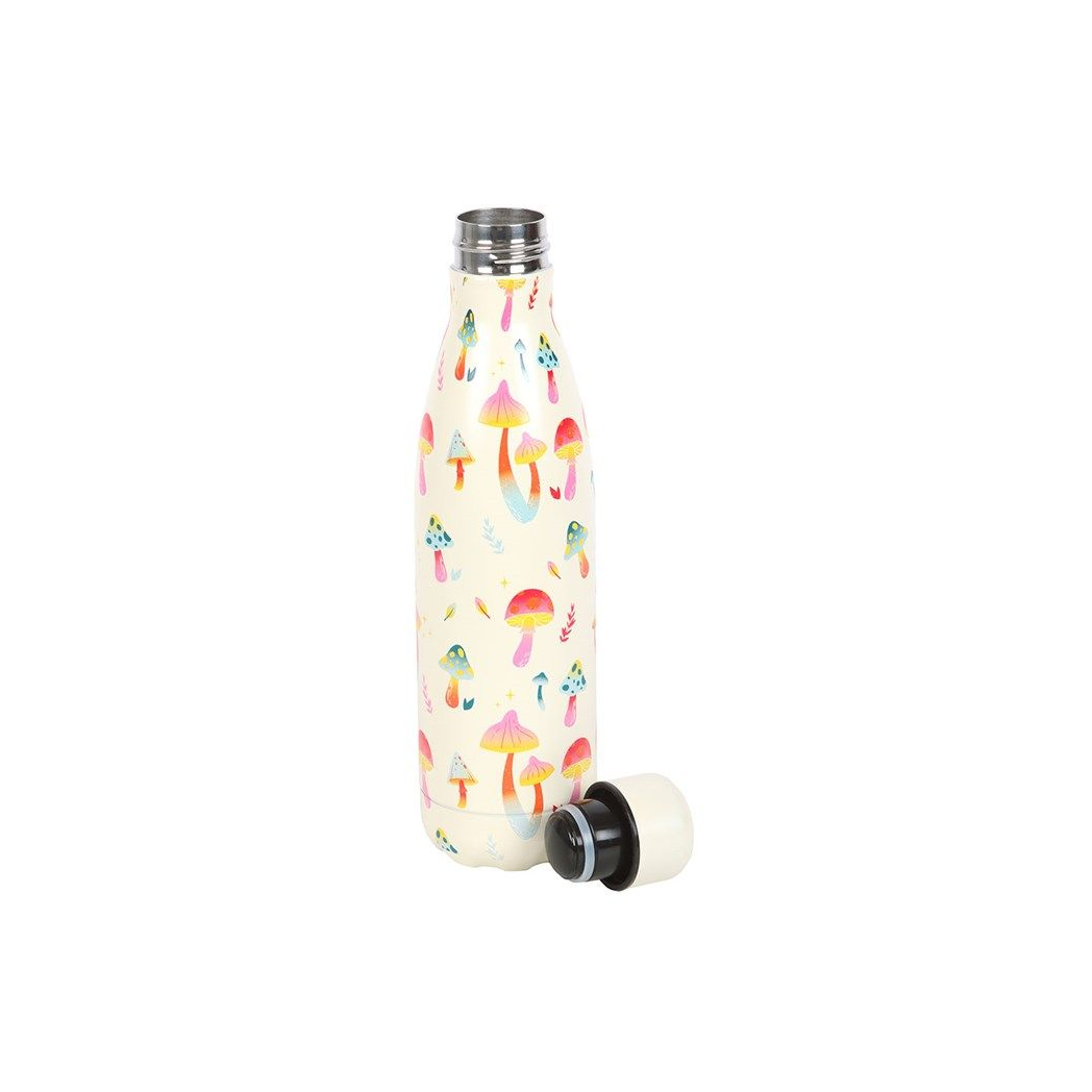 Eleanoras FUNKY FUNGI MUSHROOM PRINT WATER BOTTLE Bottles & Flasks
