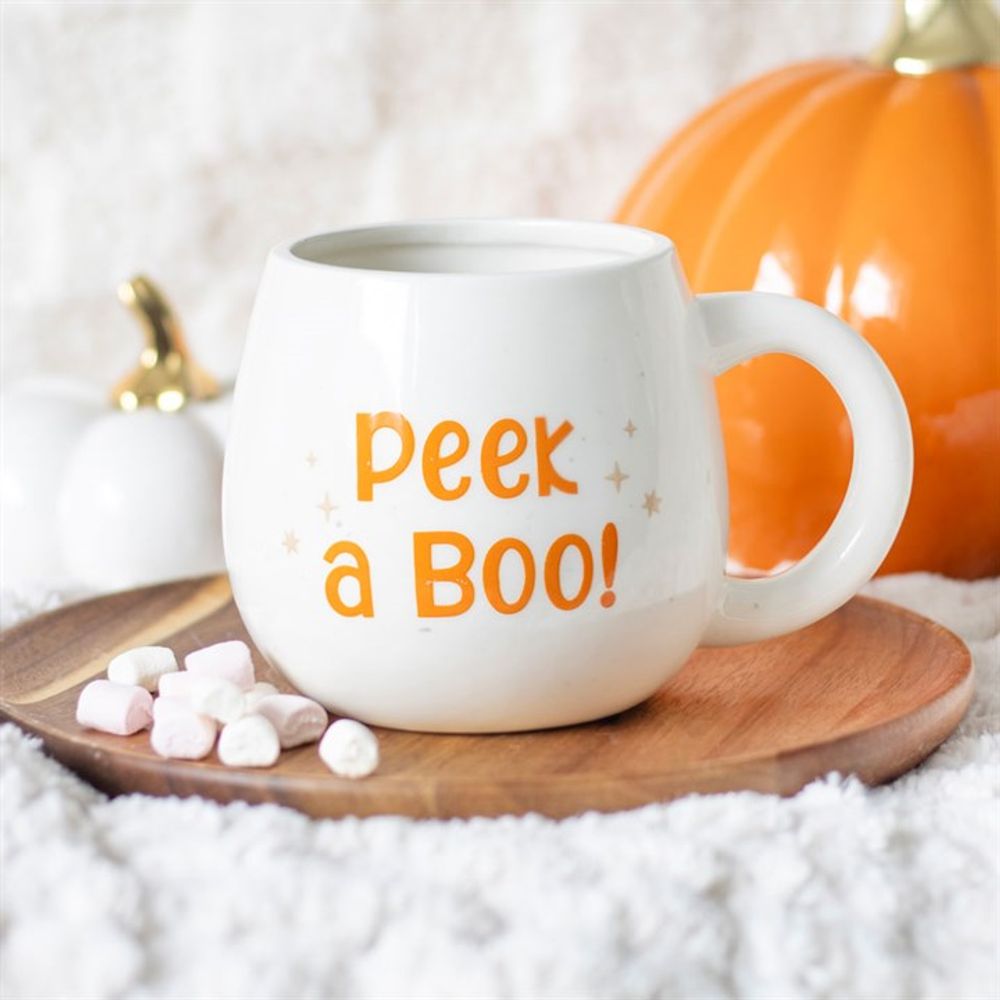 Eleanoras Peekaboo Ghost Rounded Mug Mugs