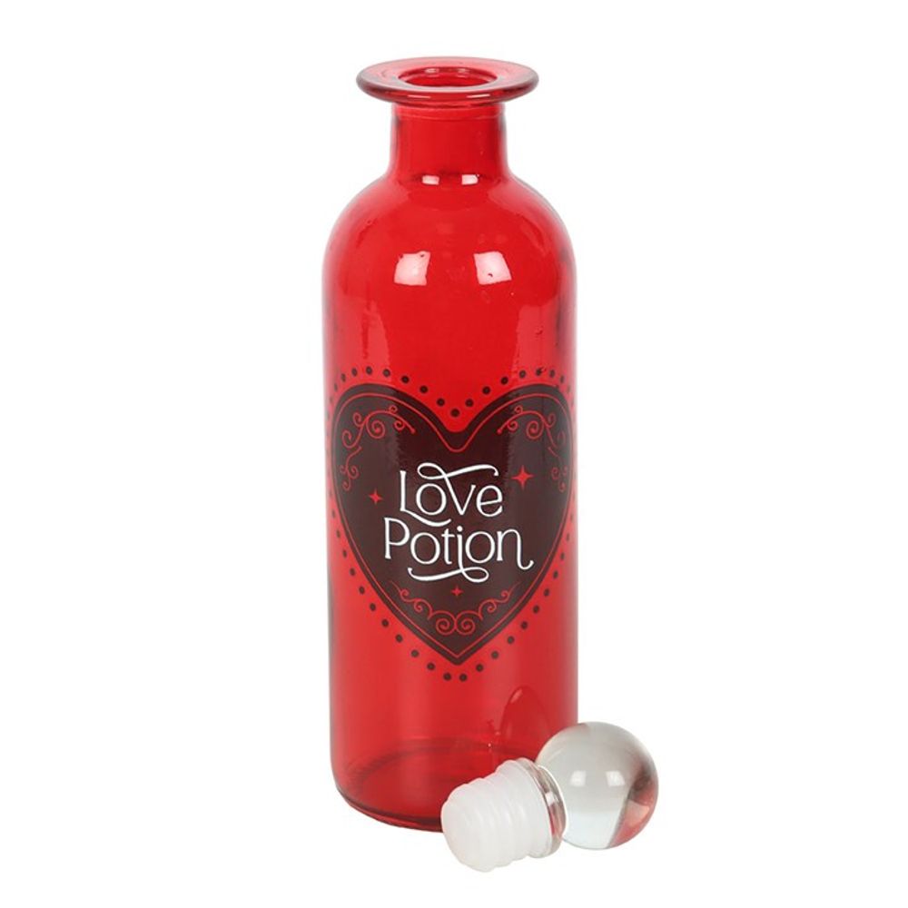 Eleanoras LOVE POTION DECORATIVE GLASS BOTTLE 