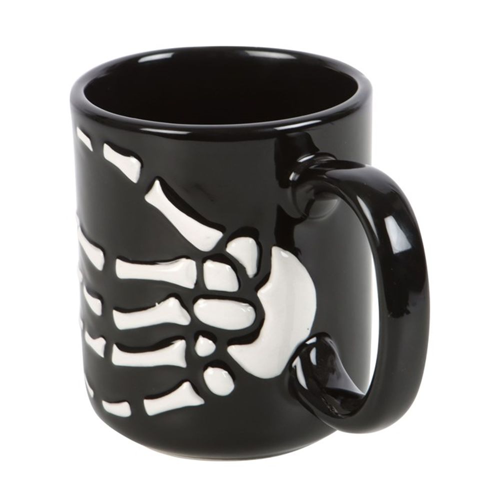 Eleanoras Skeleton Hand Mug Mugs
