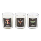 Eleanoras Dark Forest Votive Candle Trio Candles