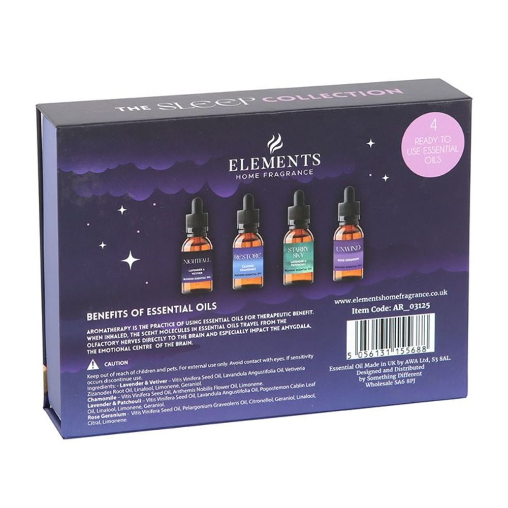 Eleanoras The Sleep Collection Blended Essential Oil Set 