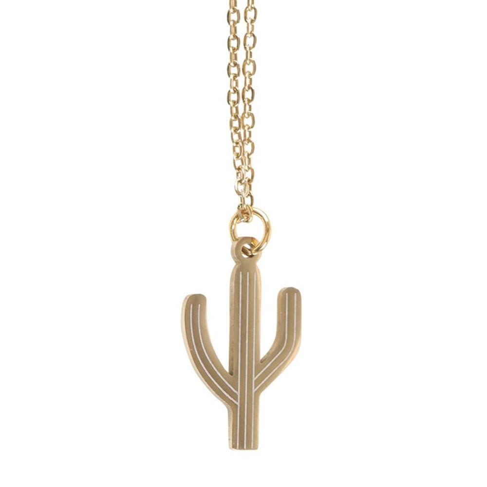Eleanoras Cactus Necklace On Greeting Card Jewellery