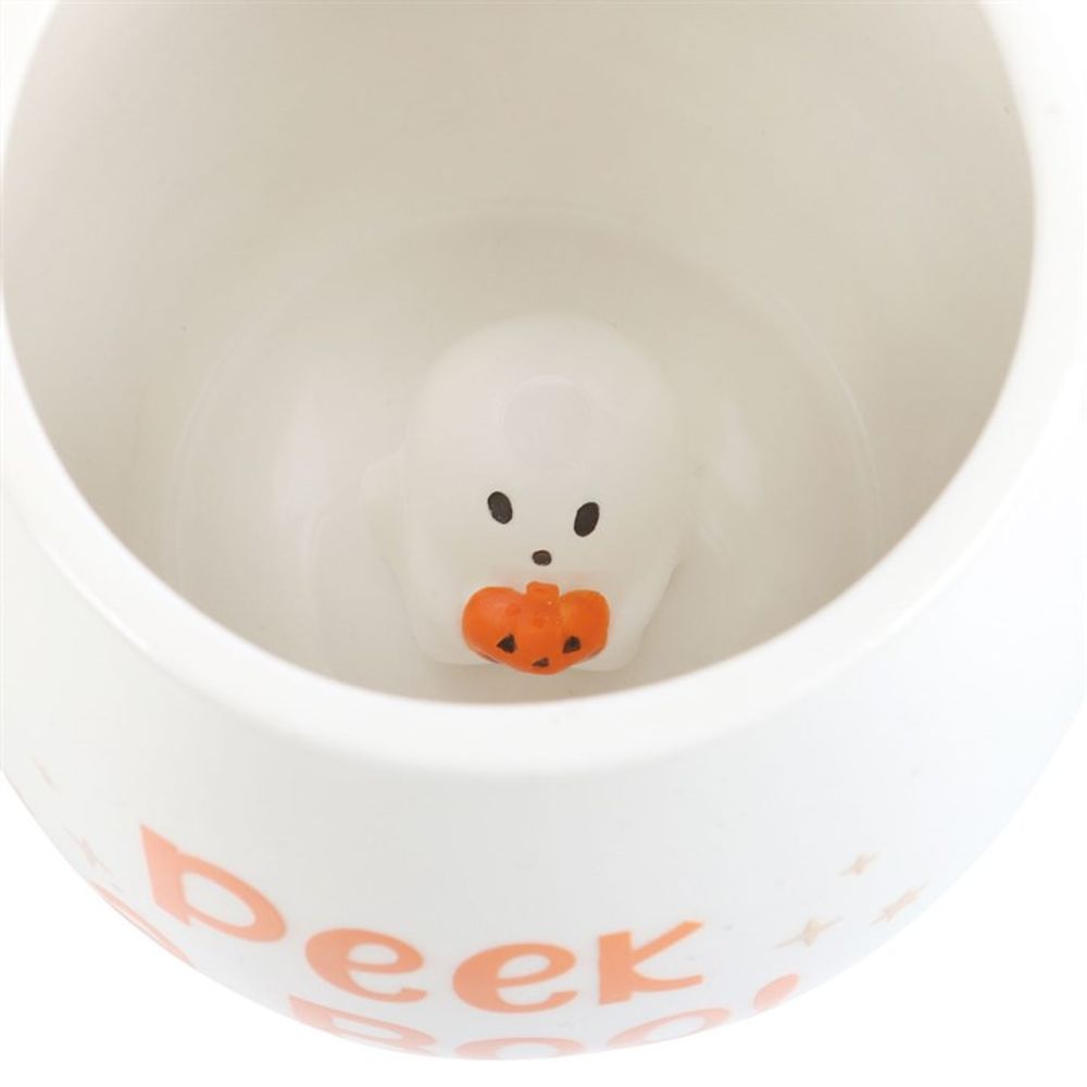 Eleanoras Peekaboo Ghost Rounded Mug Mugs