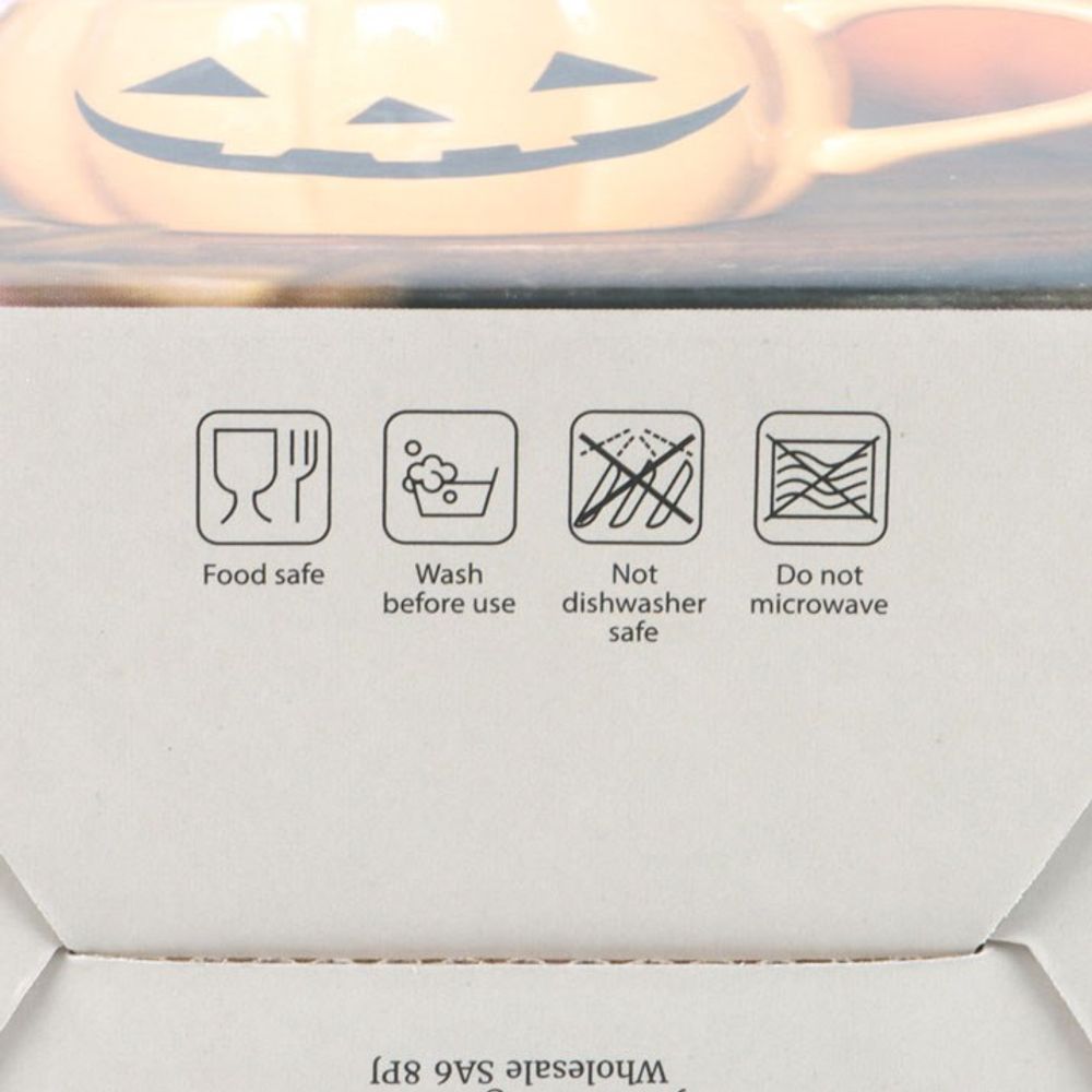 Eleanoras Jack O Lantern Pumpkin Shaped Mug Mugs