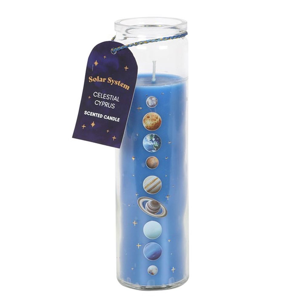 Eleanoras Solar System Cedar Tube Candle Candles
