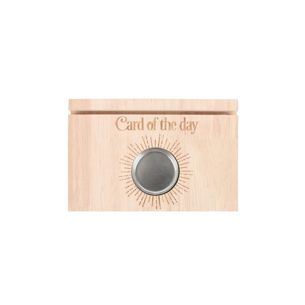 Eleanoras Natural Card Of The Day Tarot Card Stand Tealight Holder 