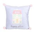 Eleanoras Our Happy Place Square Cushion 