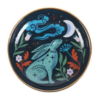 Eleanoras Midnight Hare Trinket Dish Trinket Dishes