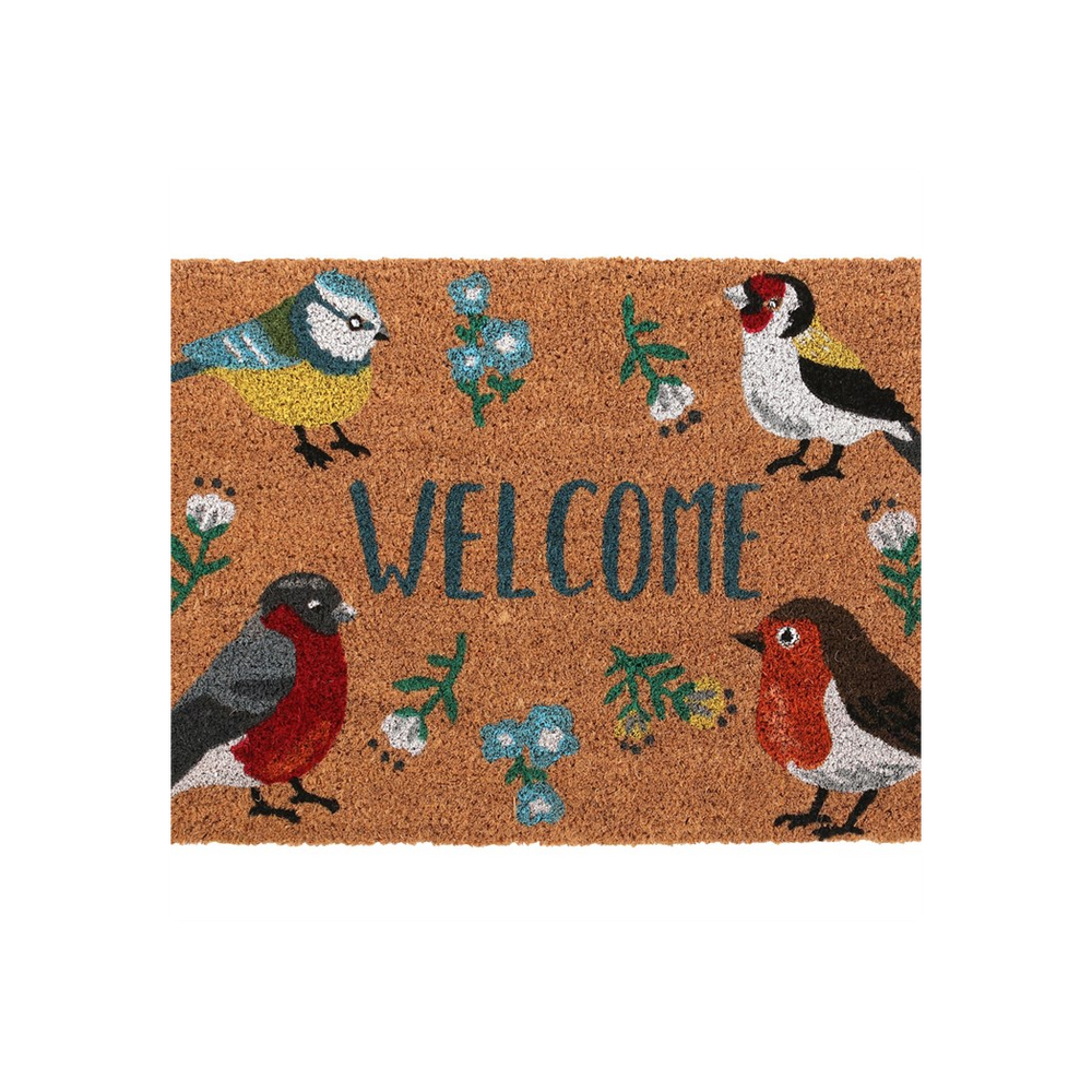 BRITISH GARDEN BIRDS DOORMAT