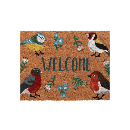 BRITISH GARDEN BIRDS DOORMAT