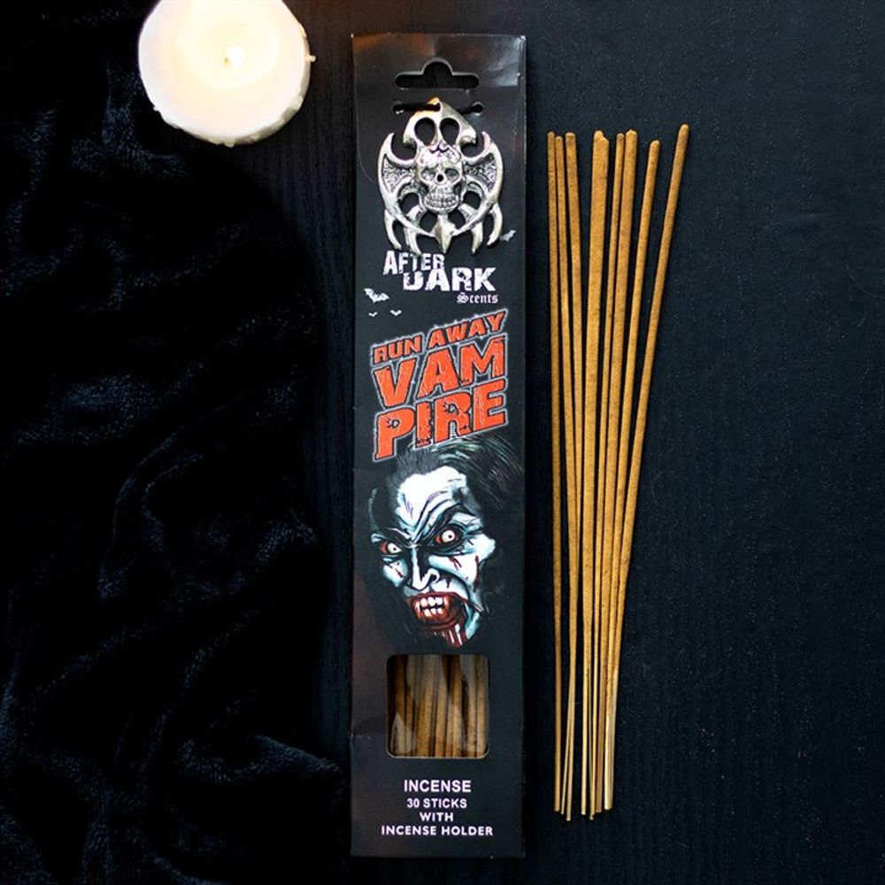 Eleanoras RUN AWAY VAMPIRE INCENSE STICKS WITH HOLDER Incense Sticks