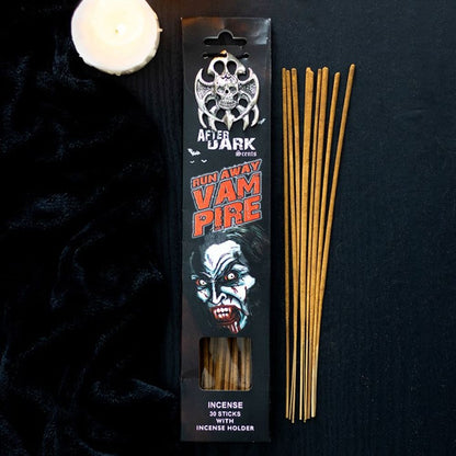 Eleanoras RUN AWAY VAMPIRE INCENSE STICKS WITH HOLDER Incense Sticks