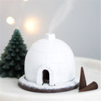 Eleanoras Winter Igloo Incense Cone Burner Incense Holders