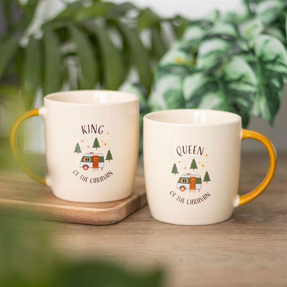 Eleanoras Camping King and Queen Couples Mug Set 