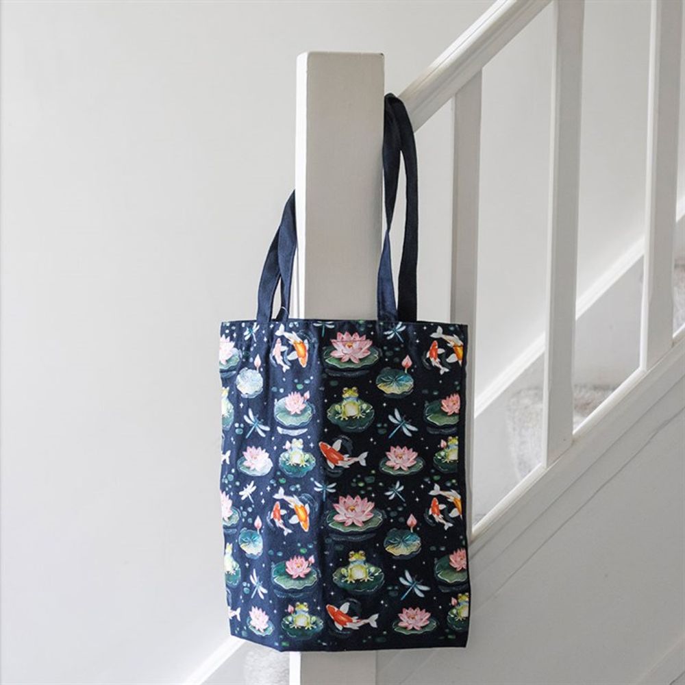 Eleanoras Pond Print Polycotton Tote Bag Totes & Shopping Bags