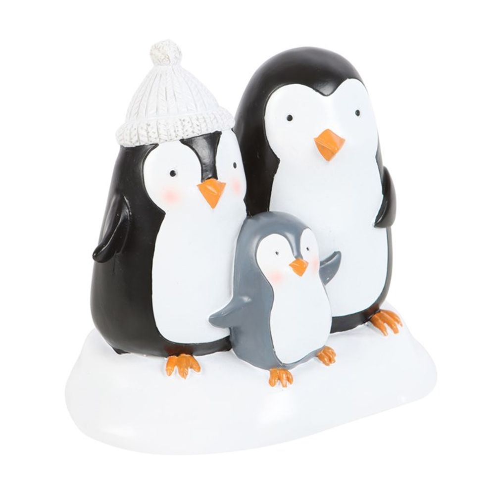 PENGUIN FAMILY RESIN ORNAMENT