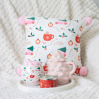 Eleanoras Pink Christmas Tree Shaped Mug Mugs