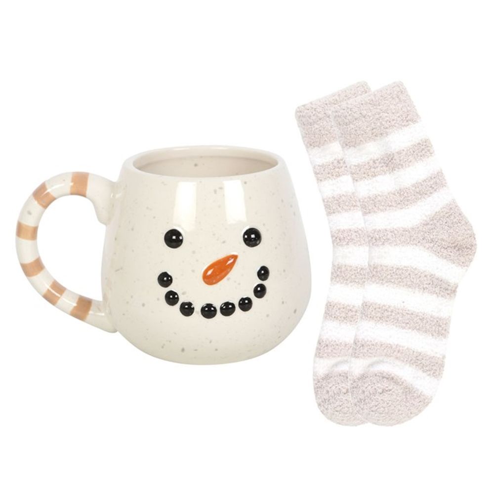 Eleanoras SNOWMAN MUG & SOCKS SET Mugs