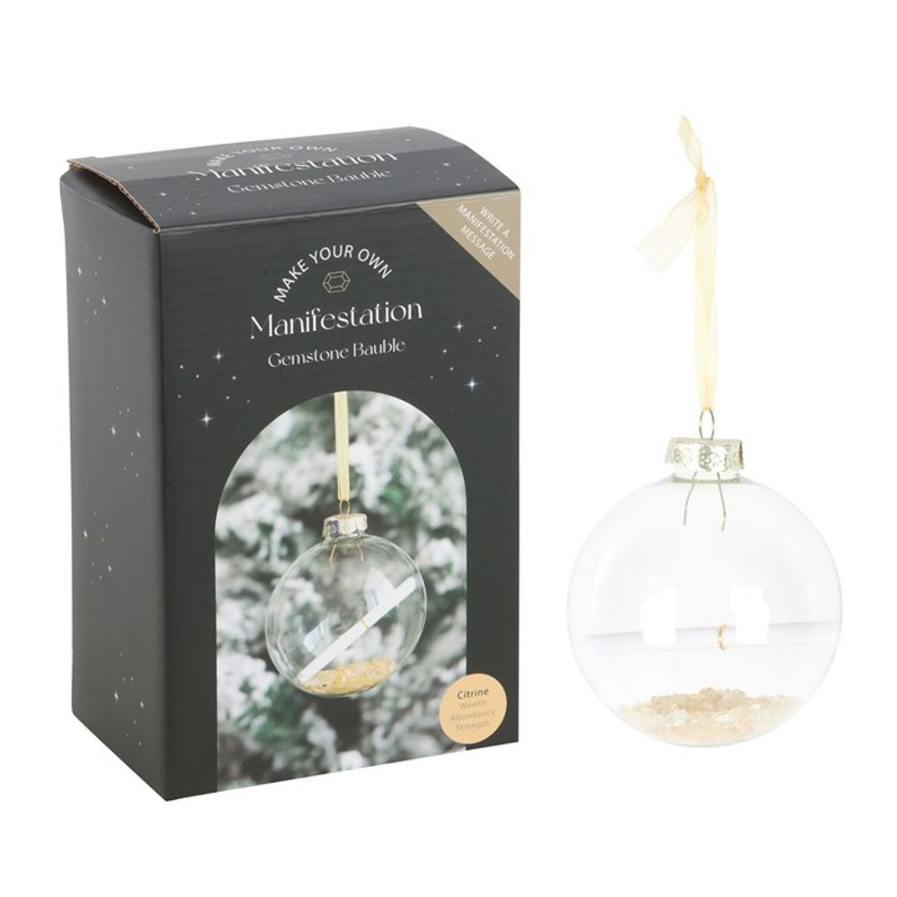 Eleanoras CITRINE MANIFESTATION CHRISTMAS BAUBLE KIT 