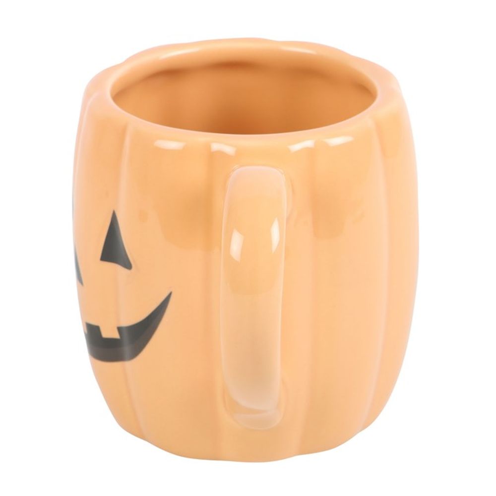 Eleanoras Jack O Lantern Pumpkin Shaped Mug Mugs