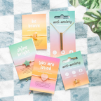 Eleanoras Be Brave Yellow Jade Crystal Moon Bracelet Jewellery