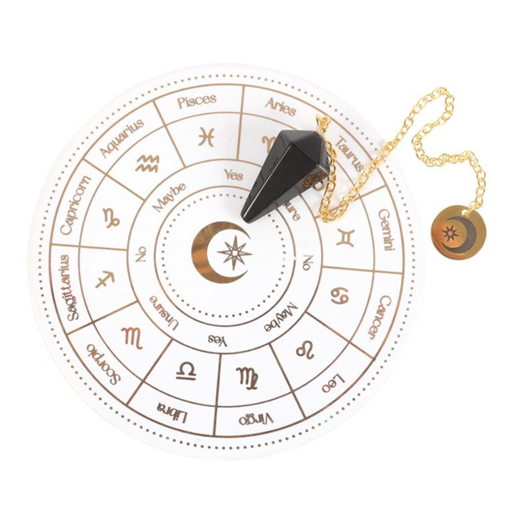 Eleanoras ASTROLOGY WHEEL PENDULUM DIVINATION KIT 