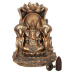 Eleanoras Bronze Ganesh Backflow Incense Burner 