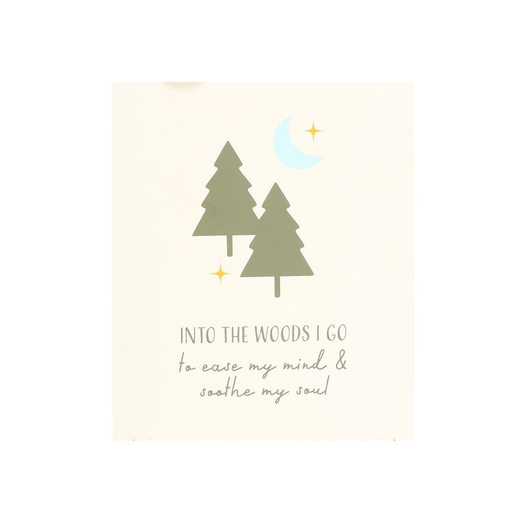 Eleanoras INTO THE WOODS HANGING SIGN Signs & Plaques