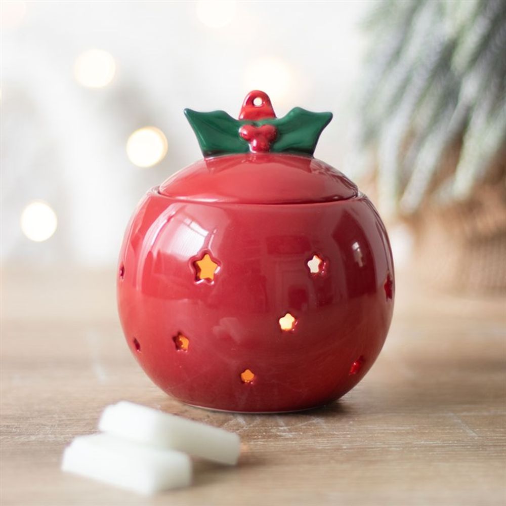 Eleanoras RED BAUBLE OIL BURNER Oil Burners