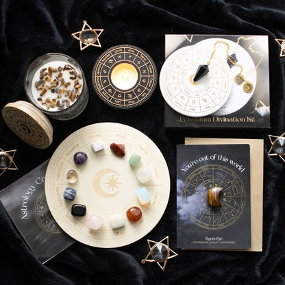 Eleanoras ASTROLOGY WHEEL CRYSTAL GRID SET 