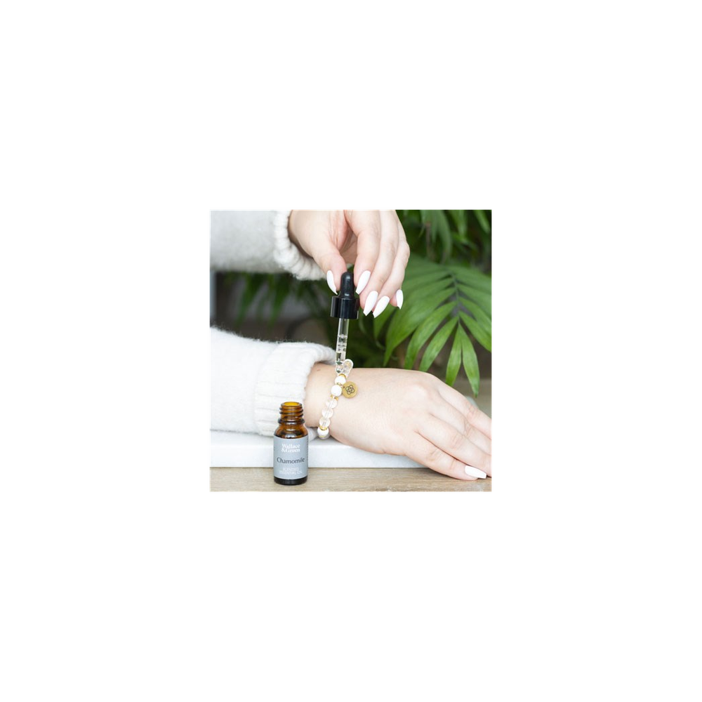 Eleanoras Friendship Clear Quartz Essential Oil Bracelet Bracelets