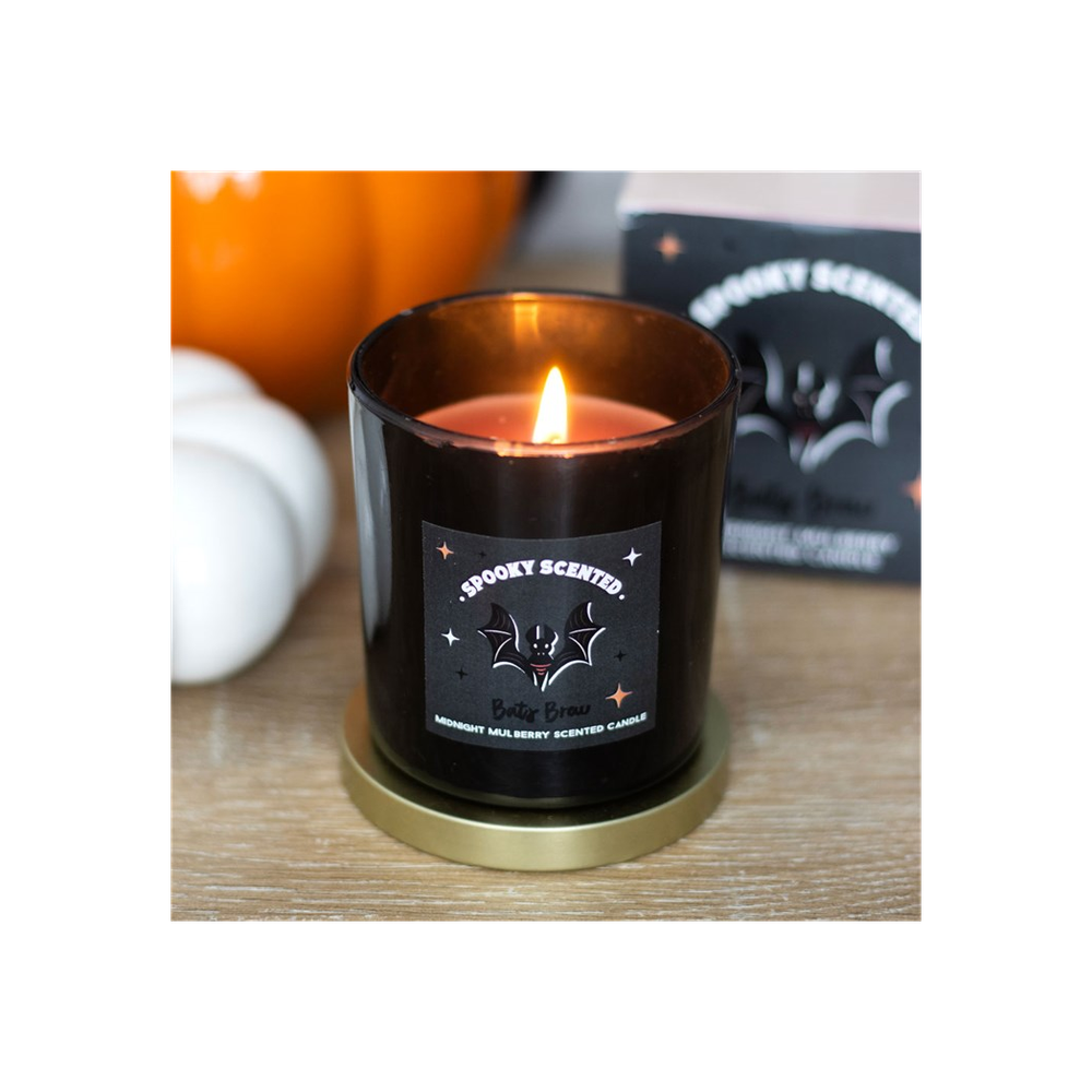 Eleanoras Bats Brew Midnight Mulberry Candle 