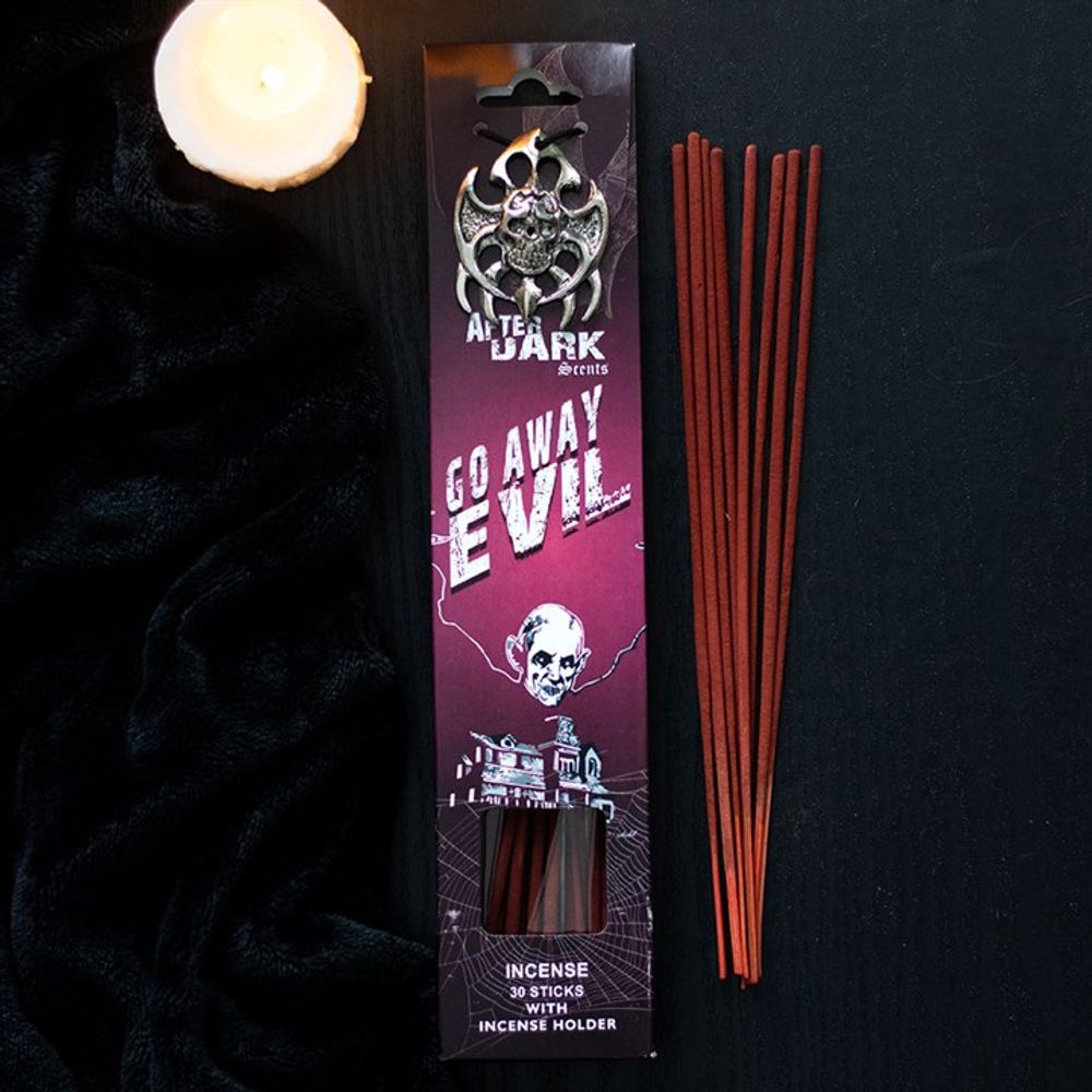 Eleanoras GO AWAY EVIL INCENSE STICKS WITH HOLDER Incense Sticks